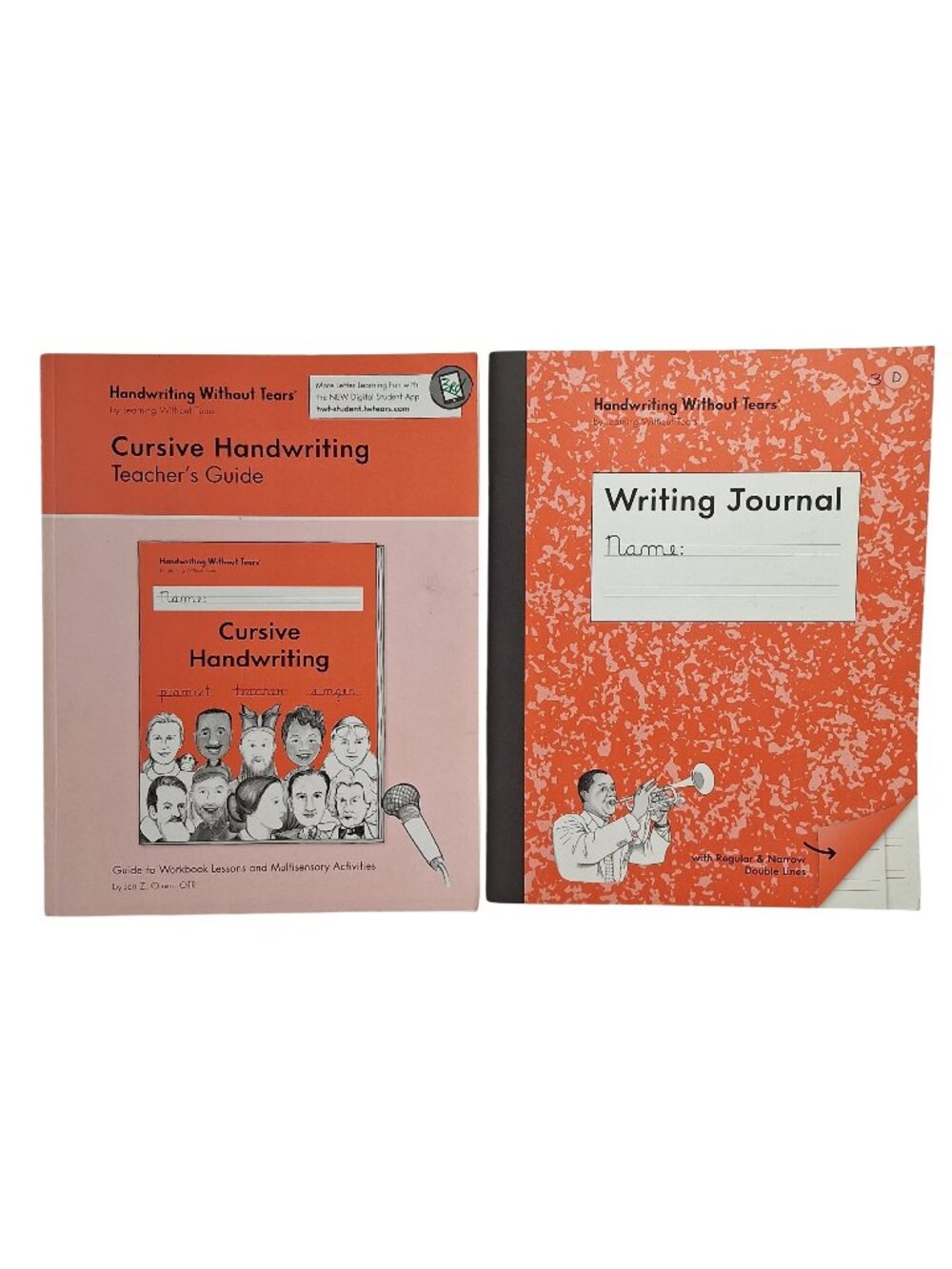 3rd Grade D Handwriting Without Tears Writing Journal Teachers Guide Cursive Lot - Picture 1 of 6